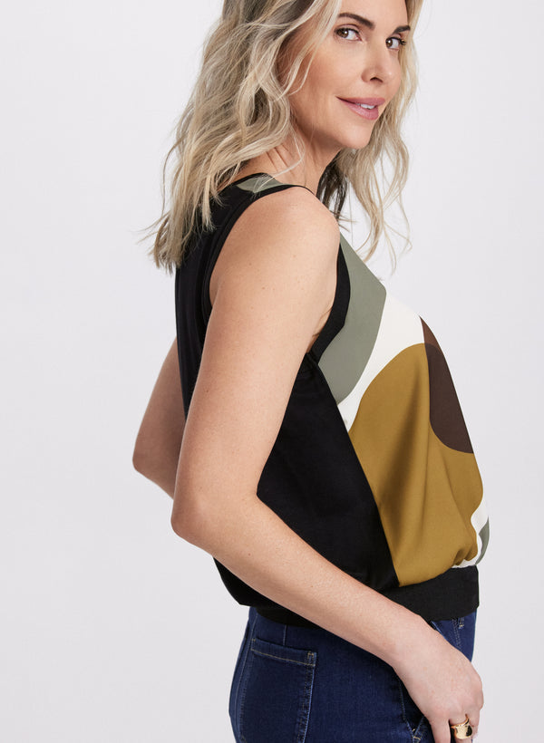 Laura Dot Print Top