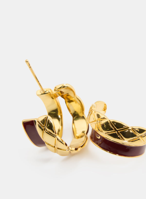 Laura Double Hoop Earrings