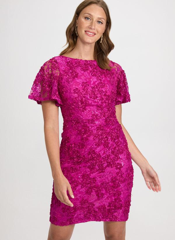 Laura Embellished Lace Dress