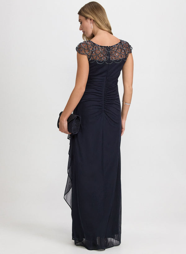 Laura Embellished Mesh Dress