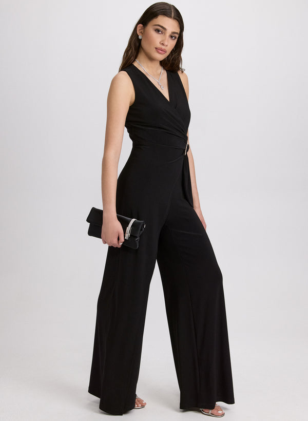 Laura Embellished Wide-Leg Jumpsuit