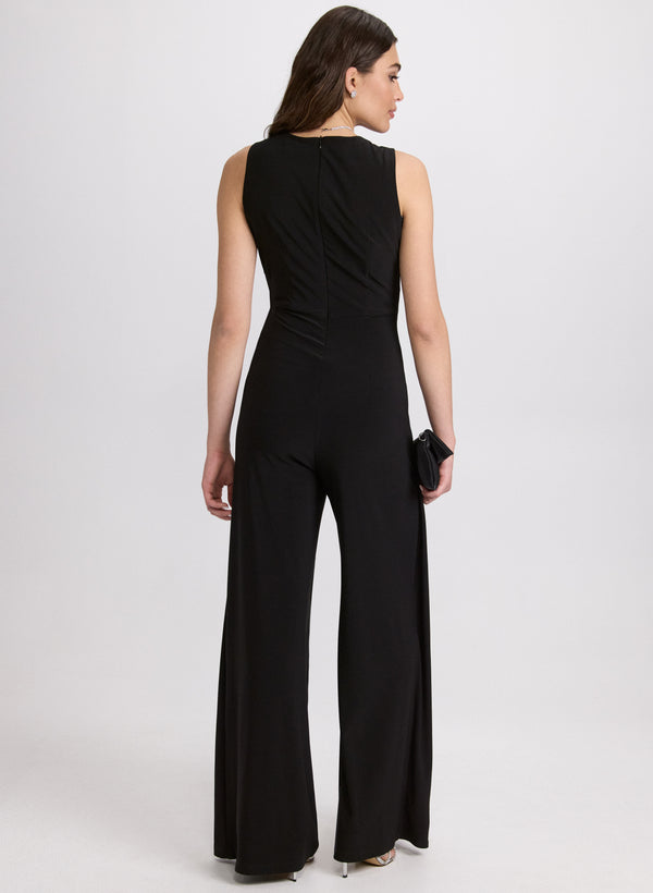 Laura Embellished Wide-Leg Jumpsuit