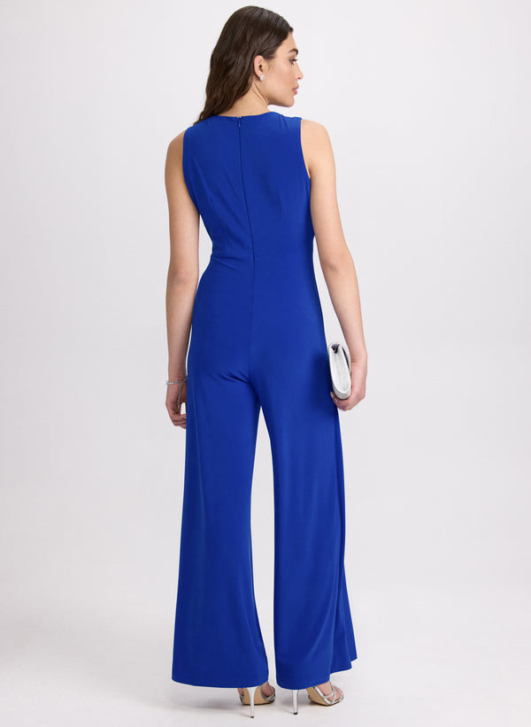 Laura Embellished Wide-Leg Jumpsuit