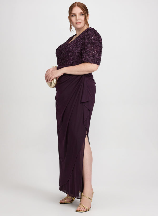 Laura Embroidered Empire Waist Dress