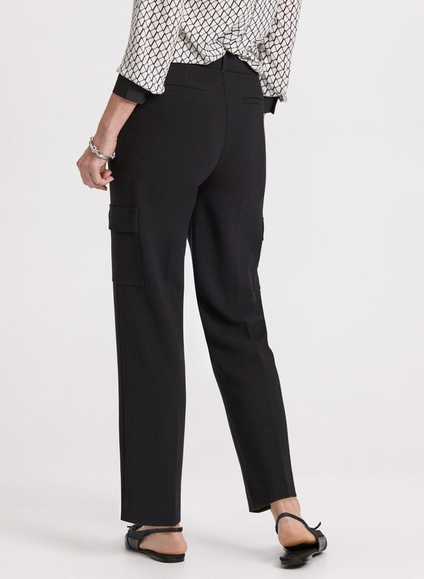 Laura Emma Cargo Straight-Leg Pants – Short