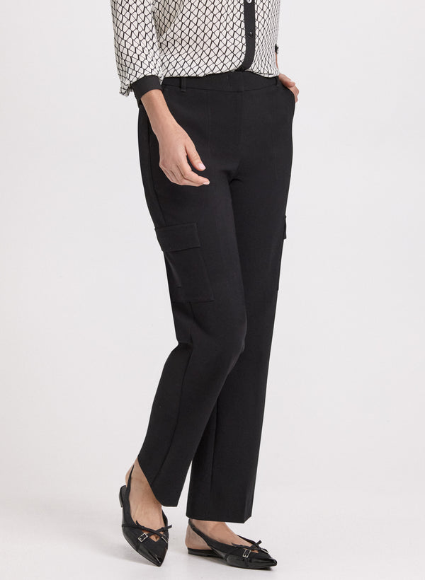 laura Emma Cargo Straight-Leg Pants – Short