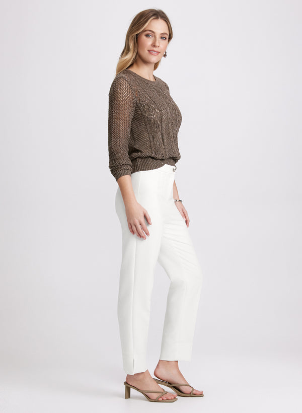 Laura Emma Slim-Leg Pants