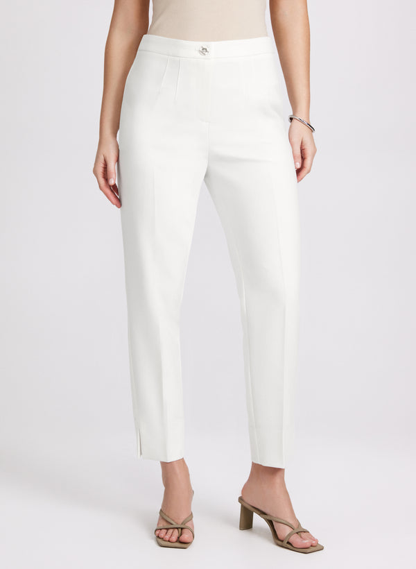 laura Emma Slim-Leg Pants