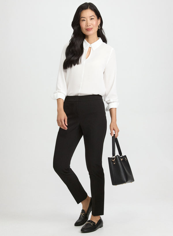 Laura Emma Slim-Leg Pants