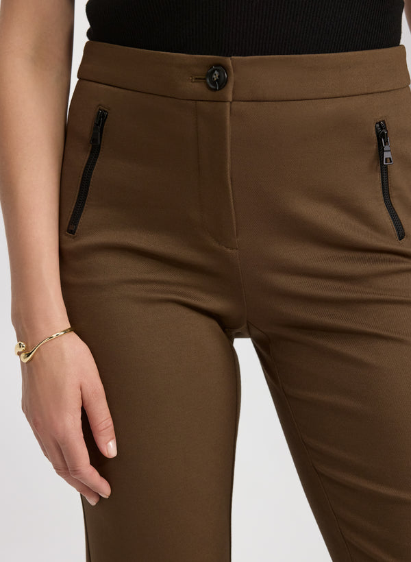 Laura Emma Slim-Leg Pants