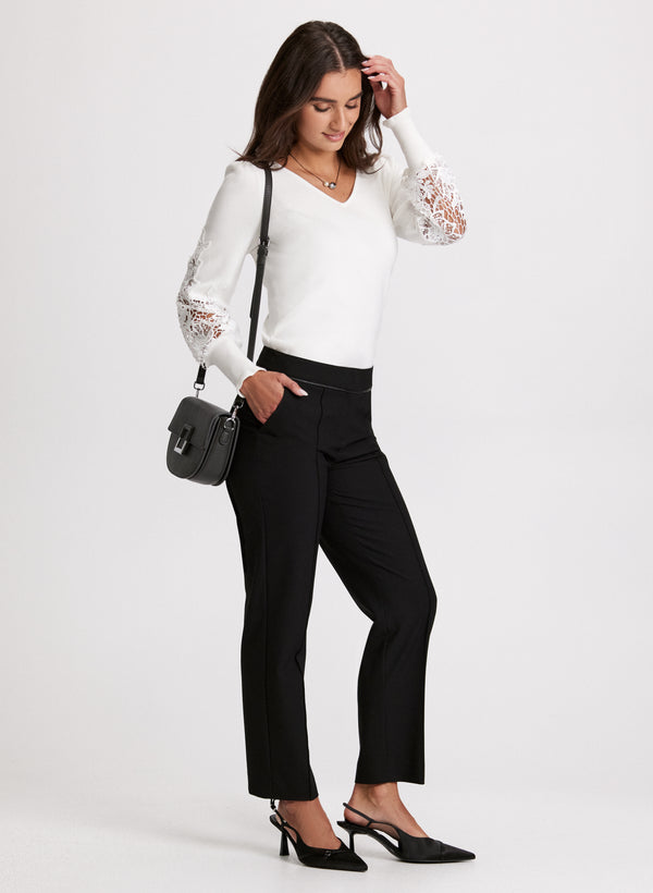 Laura Emma Straight-Leg Pants - Short
