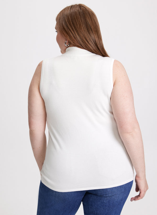 Laura Essential Mock Neck Tank Top