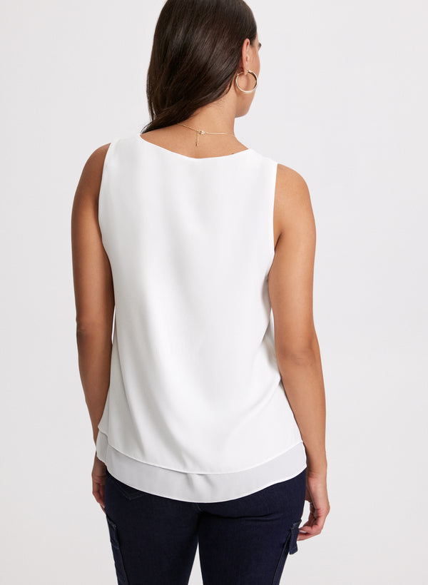 Laura Essential Sleeveless Blouse