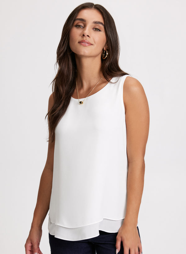 laura Essential Sleeveless Blouse