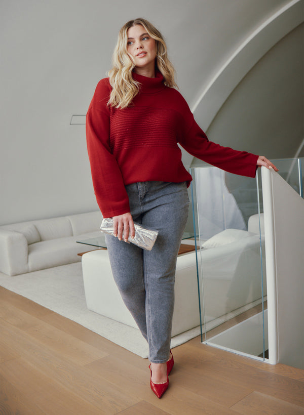 Laura Faded Straight-Leg Jeans