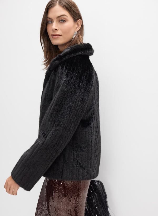 Laura Faux Fur Jacket