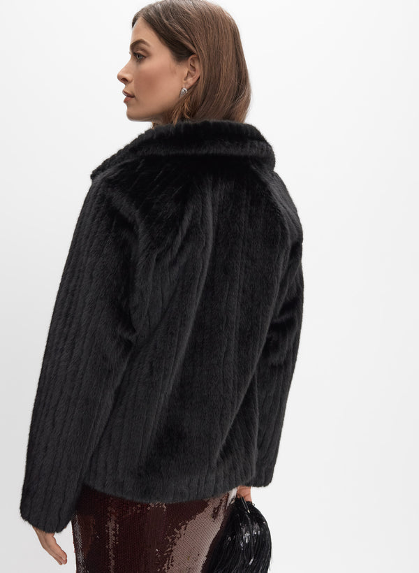 Laura Faux Fur Jacket
