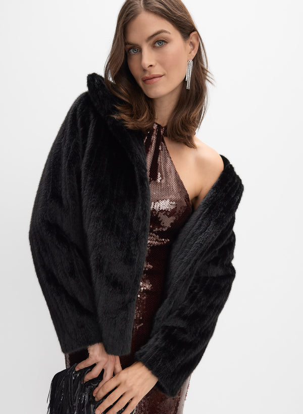 laura Faux Fur Jacket
