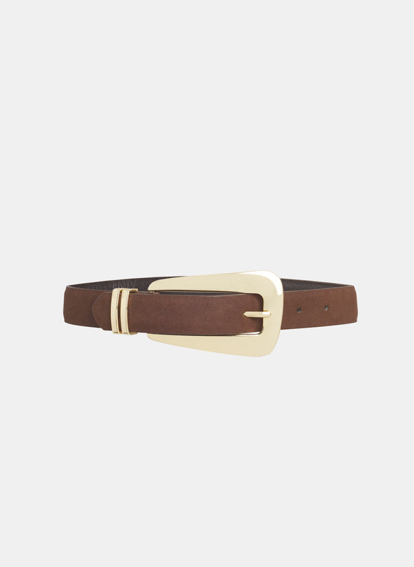 laura Faux-Suede Belt
