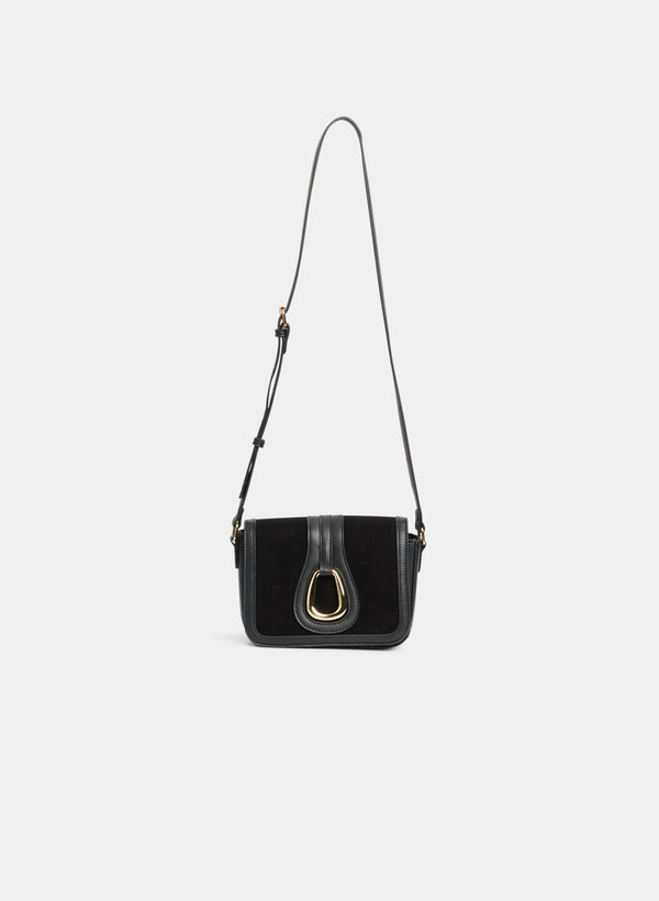 laura Faux-Suede Handbag