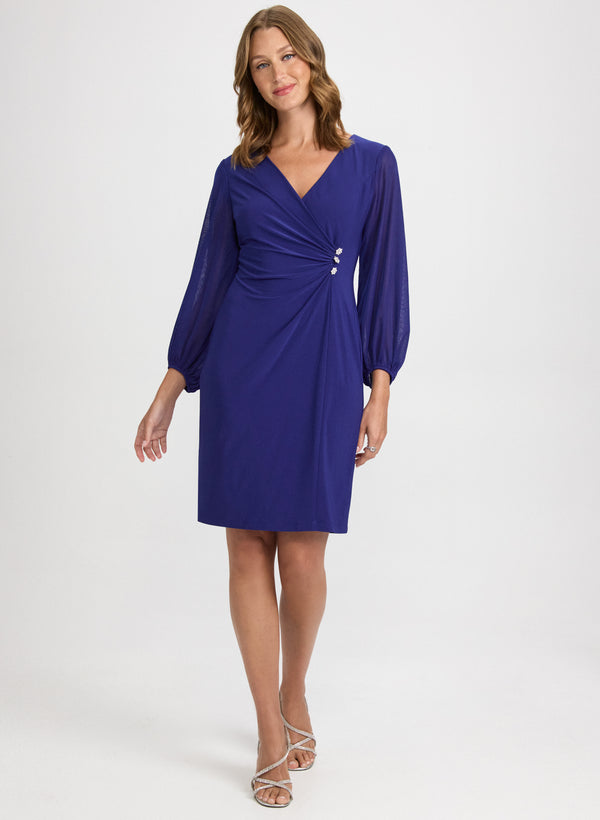 laura Fitted Jersey Dress