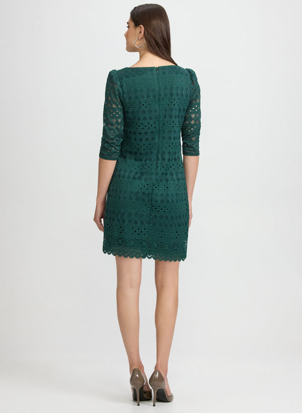 Laura Fitted Lace Dress