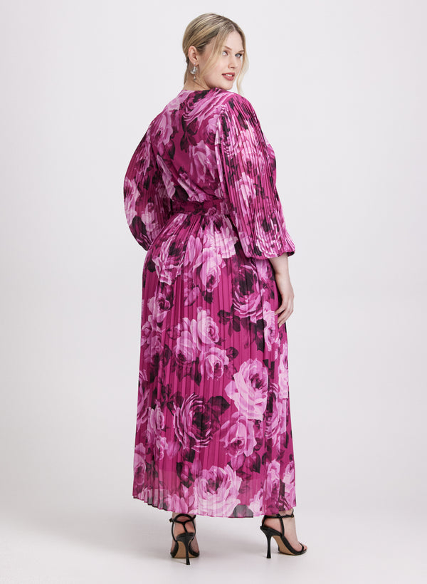 Laura Floral Chiffon Dress