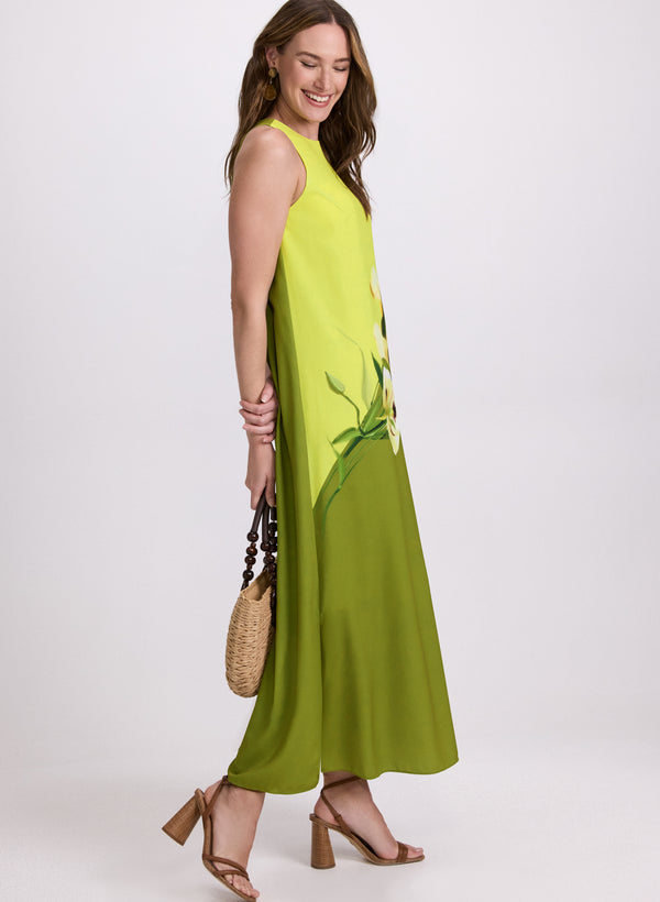 Laura Floral Colour Block Dress