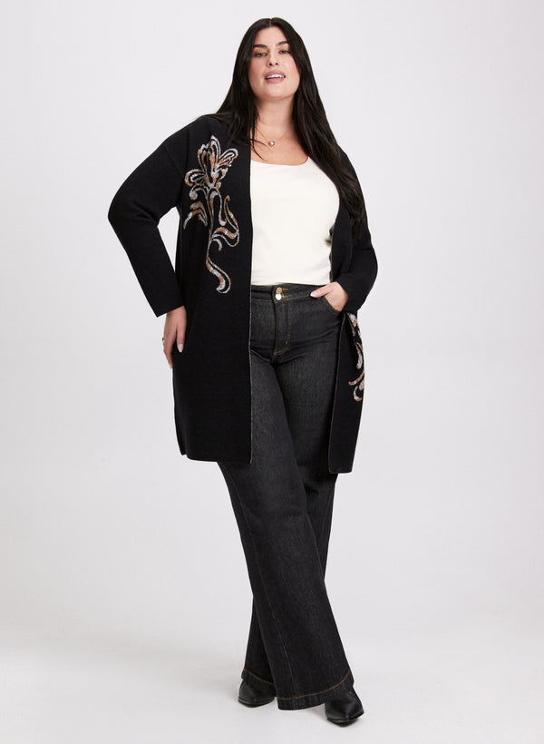 Laura Floral Embroidered Cardigan