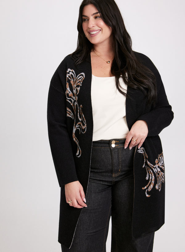 laura Floral Embroidered Cardigan