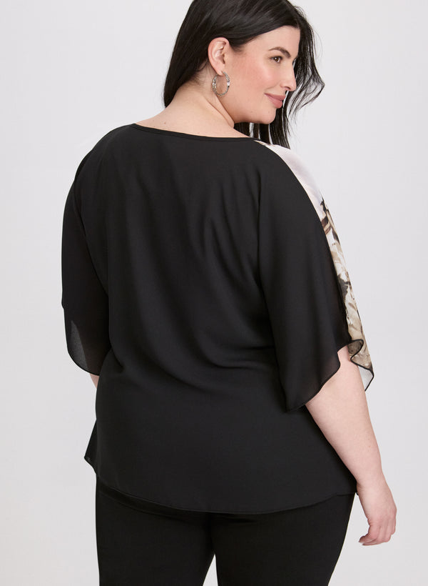 Laura Floral Front Blouse