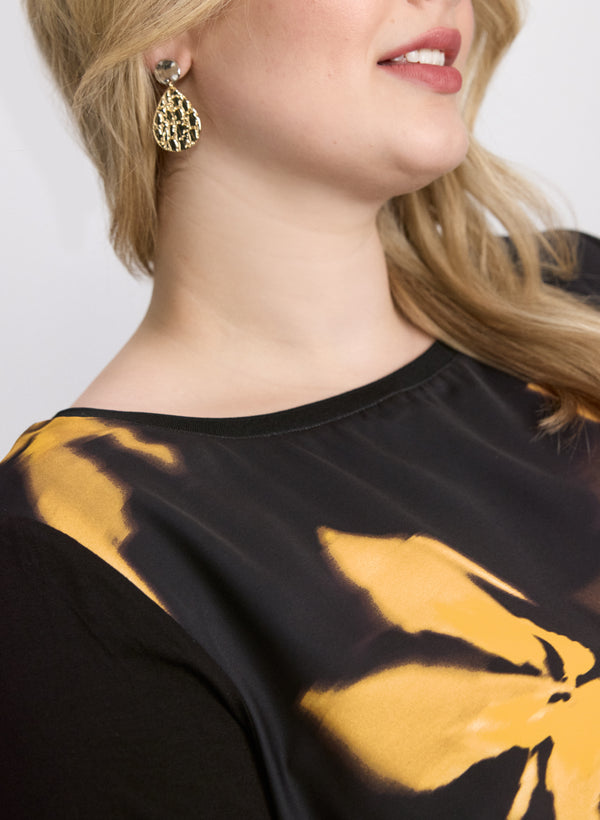 Laura Floral Front Top