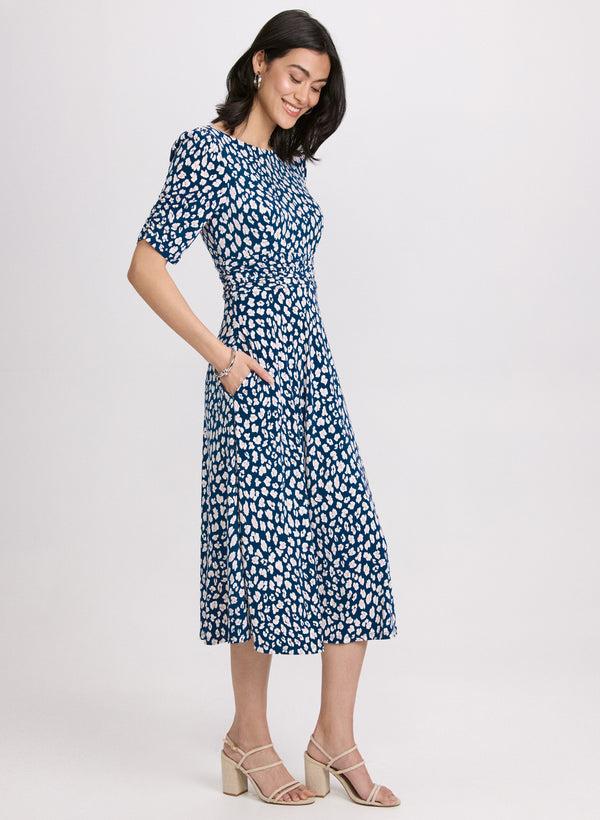 Laura Floral Jersey Dress