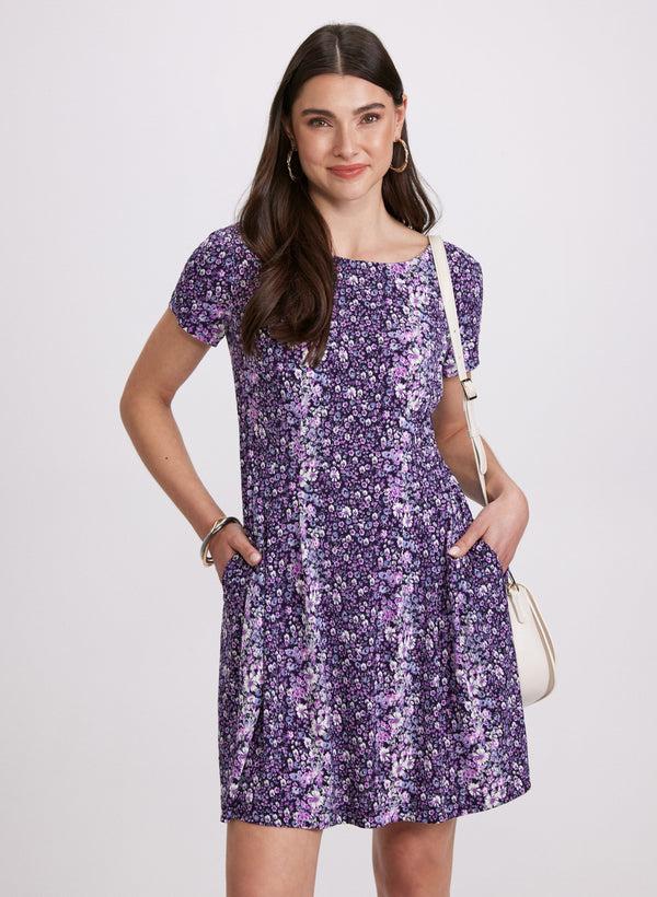 Laura Floral Jersey Dress