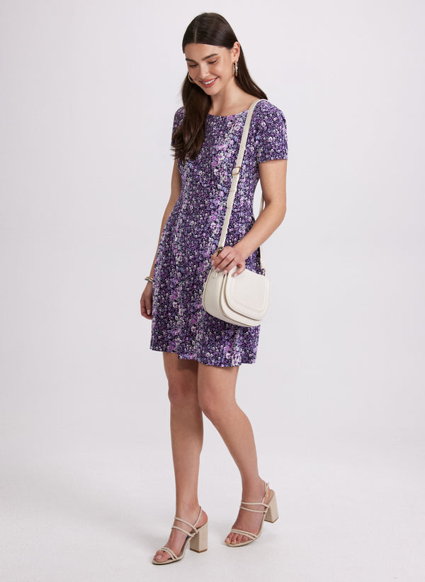 Laura Floral Jersey Dress