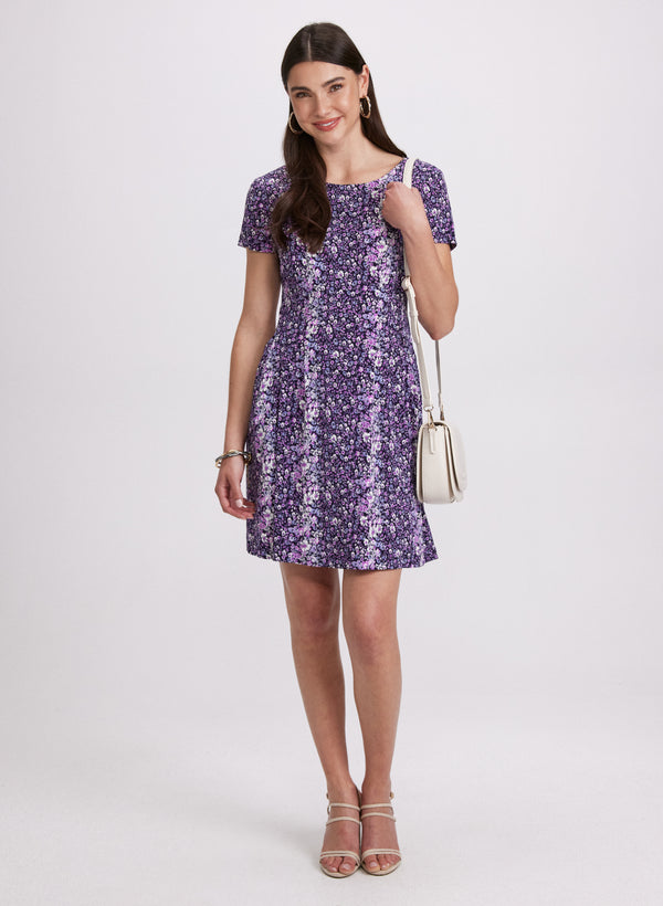 laura Floral Jersey Dress