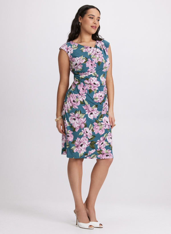 Laura Floral Jersey Dress