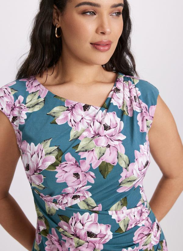 Laura Floral Jersey Dress