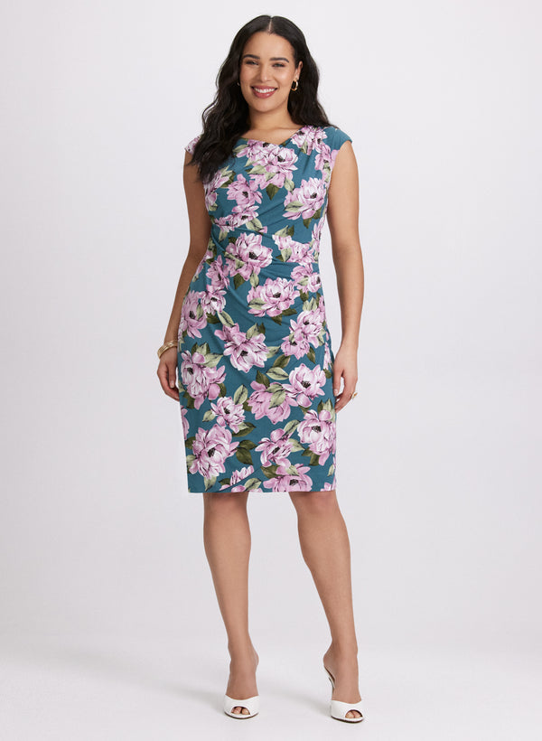 laura Floral Jersey Dress