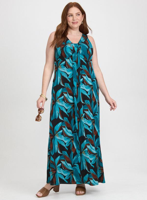 laura Floral Jersey Dress