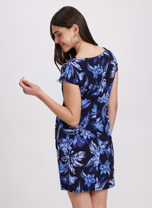 Laura Floral Jersey Dress