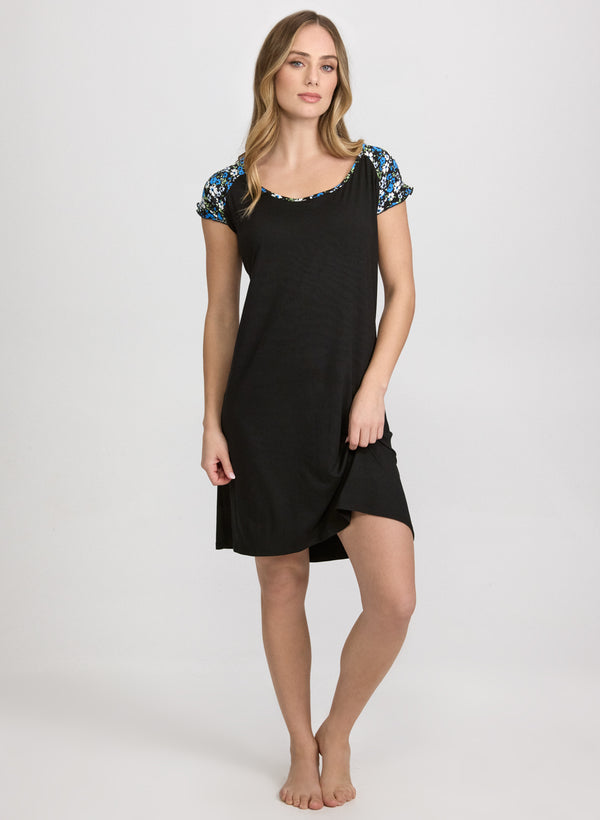 Laura Floral Jersey Night Dress