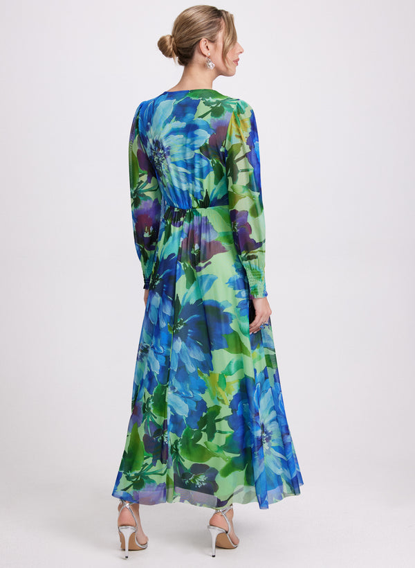 Laura Floral Mesh Dress