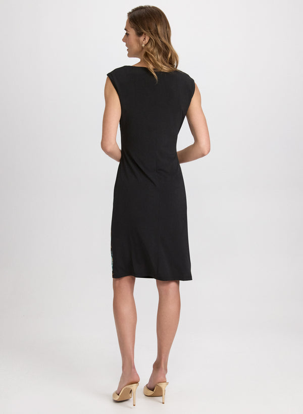 Laura Floral Placement Print Dress