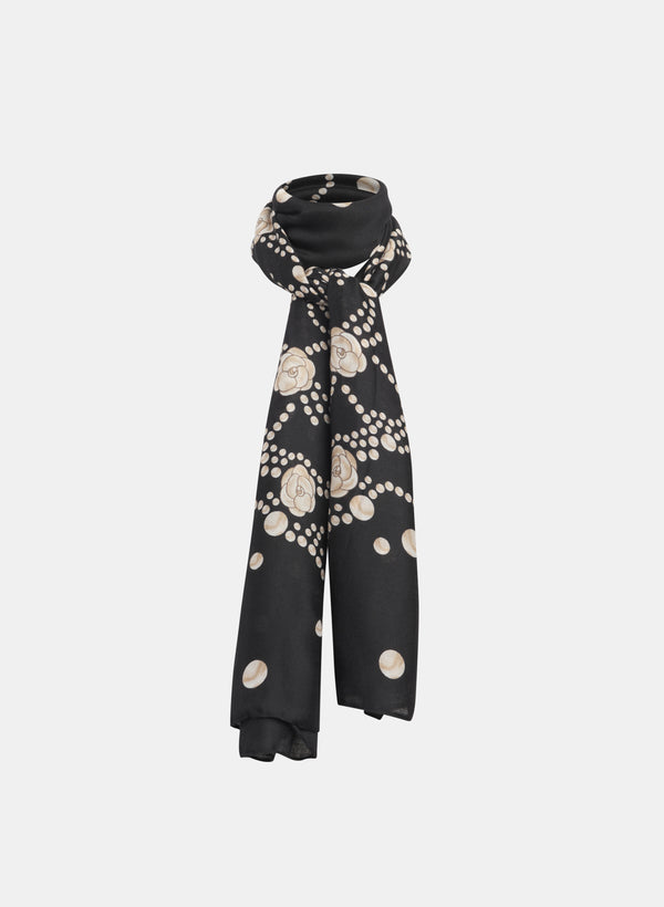 laura Floral Polka Dot Scarf