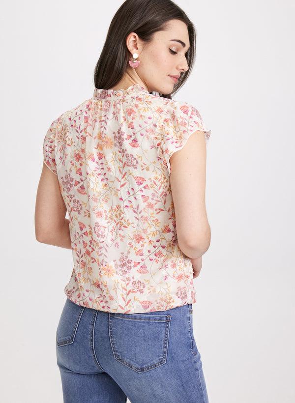 Laura Floral Print Blouse