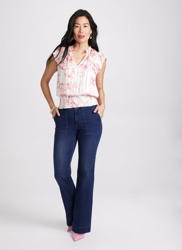 Laura Floral Print Blouse