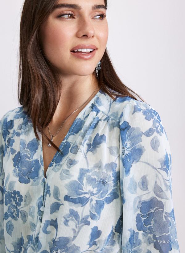 Laura Floral Print Blouse