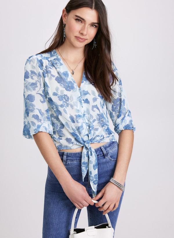 laura Floral Print Blouse