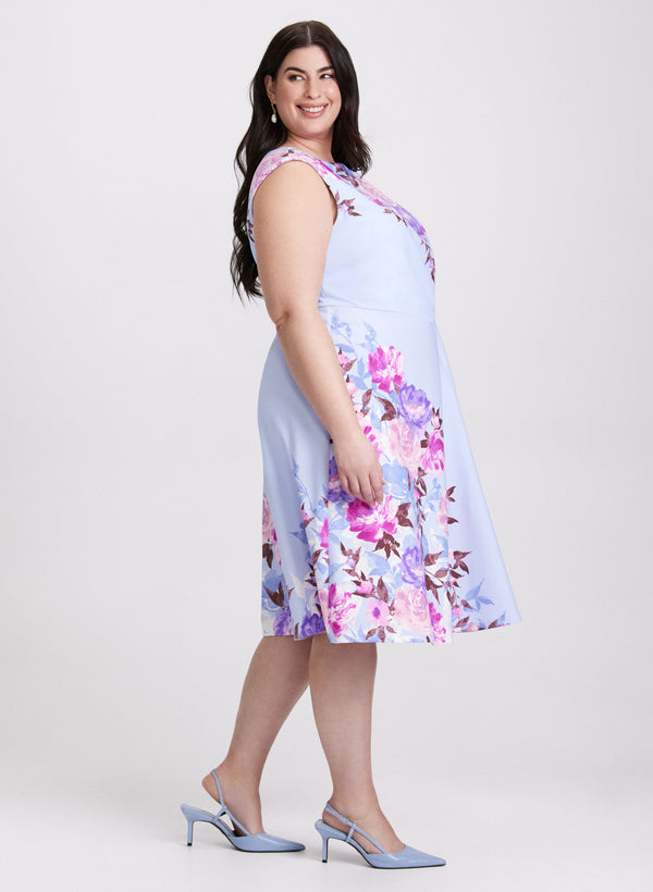 Laura Floral Print Dress